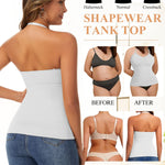 JOYSHAPER Womens Shapewear Camisole with Built in Bra Halter Tank Tops Tummy Control Compression Cami Shaper