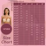 Women's Strapless Bra Push Up-Non Slip Invisible Underwire Low Back Multiway Support Padded Plunge Bra for Comfort Lift(Nude, 34B)