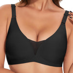 Wireless Jelly Bras for Women No Underwire Lace Bra Comfortable Seamless Bra