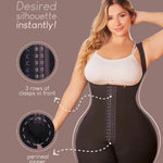 SHAPE CONCEPT Shapewear Tummy Control 330 Reloj de Arena Faja Colombiana, Hourglass Girdle 2 Size Waist/Hip Difference