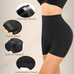 JOYSHAPER Womens Padded Underwear Butt Lifter Panties Butt Lifting Shapewear Tummy Control Booty Enhancer Shorts Black L