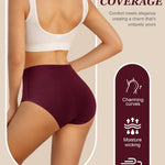 UNDER THE SEA Cotton Underwear Women High Waisted Full Coverage Soft Ladies Briefs Pajamas Outfits Gift Sale Deals Breathable