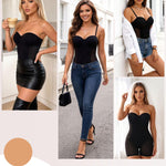 JOYSHAPER Strapless Shapewear for Women Tummy Control With Built In Bra Backless Bodysuit for Dress Butt Lifter Body Shaper