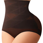 CYDREAM Shapewear for Women Tummy Control Panties High Waisted Butt Lifting Panties Faja Body Shaper (Chocolate Brown, 3X-Large)