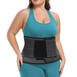 Abdominal Binder Post Surgery Plus Size | Postpartum Belly Band Wrap | Post C Section Belly Binder | Stomach Compression Hernia Belt For Men or Women Hernia Surgery, Natural Birth, Abdominal Injuries,Hysterectomy (4XL)