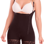 SHAPE CONCEPT 352 Fajas Colombianas Stage 2 Postpartum Shapewear with Zipper High Compression Garment Tummy Tuck