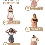 Sonryse 096 Colombian Faja Post Surgery Compression Shapewear Garment After Liposuction for Women Colombian Postpartum Shapewear Black L