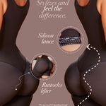 SHAPE CONCEPT Shapewear Tummy Control 330 Reloj de Arena Faja Colombiana, Hourglass Girdle 2 Size Waist/Hip Difference