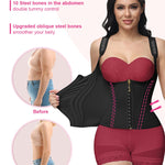 SHAPSHE Waist Trainer for Women, Tummy Control Sports Girdle, Workout Body Shaper with Adjustable Shoulder Strap