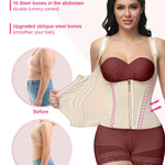 SHAPSHE Waist Trainer for Women, Tummy Control Sports Girdle, Workout Body Shaper with Adjustable Shoulder Strap