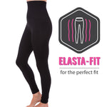 Homma Activewear Thick High Waist Tummy Compression Pants Slimming Body Yoga Leggings Postpartum Pants Black X-L
