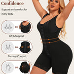 woahee Fajas Colombianas Shapewear for Women Full Faja Body Shaper Tummy Control Compression Garments Black, SW05-3XL