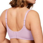 HSIA Minimizer Bras for Women Plus Size, Full Coverage Coolcomfort T Shirt Unlined Bra with Underwire for Heavy Breast, Dreamy Lilac 38DDD