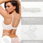 Popilush Bras for Women No Underwire Seamless Bralettes Everyday Comfort Tshirt Padded Bra White
