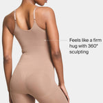 SPANX ASSETS Cami Mid-Thigh Bodysuit - Seamless Lightweight Sculpting - Women's Body Shaper for Tummy Control