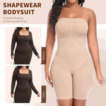 Werena Strapless Shapewear Bodysuit for Women Tummy Control Shapewear Full Body Shaper with Removable Straps (Nude,XX-Large)