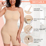 JOYSHAPER Strapless Shapewear Bodysuit with Built in Bra Full Body Shaper for Women Seamless Tummy Control Shapewear