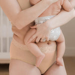 Kindred Bravely High Waist Maternity Underwear for Women and Postpartum Underwear 5 Pack (Medium, Neutrals)