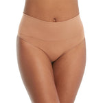 SPANX SPANXshape Everyday Shaping Thong - Core Control Shapewear Underwear - Invisible Under Clothes - Seamless Design - Naked 3.0 - Medium