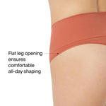 SPANX SPANXshape Everyday Shaping Thong - Core Control Shapewear Underwear - Invisible Under Clothes - Seamless Design - Sedona - Medium