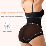CYDREAM Shapewear for Women Tummy Control Panties High Waisted Butt Lifting Panties Faja Body Shaper (Black, Small)