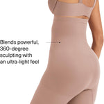 SPANX SPANXsculpt Power Series High-Waisted Mid-Thigh Short - Lightweight, All-Day Comfort - Core Control Shapewear
