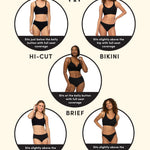 Fruit of the Loom Women's No Show Seamless Underwear, Amazing Stretch & No Panty Lines, Smooth Under Clothes - Bikini - 6 Pack - Assorted Color Neutrals, 7