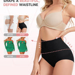 FVACPJ Tummy Control Shapewear Panties - High Waisted Shapewear Underwear for Women Body Shaping Briefs Seamless Panty Girdle