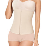 Ann Chery 1024 High Compression Waist Cincher with Hooks and Zipper for Women|Tummy Control and Back Support| Faja Colombiana Beige