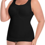 Werena Compression Tanks for Women Shapewear Tank Top Tummy Control Top Slimming Body Shaper Camisole With Built-in Bra