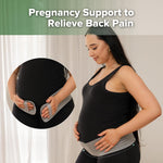 haakaa Pregnancy Belly Band & Postpartum Belly Band 2-In-1 Support Wrap, Natural Latex, One Size