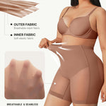 FeelinGirl Low Back Shapewear Tummy Control Butt Lifting Body Shaper Thigh Slimming Shorts Panties
