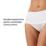 SPANX SPANXsupersmooth Undie-tectable Thong - Comfortable Core Control - Invisible Shapewear - Women No Show Thong Underwear - Powder - Medium