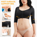 CYDREAM Women Arm Shaper Tops Slimmer Compression Sleeves Post Surgery Posture Corrector Tank Top (M, Black)