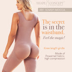 SHAPE CONCEPT 371 Fajas Colombianas Moldeadoras High Compression Full Body Shapewear with Bra Girdle for Women