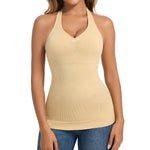 JOYSHAPER Women Tummy Control Shapewear Tank Tops Halter Compression Camisole Slimming Body Shaper Camisole