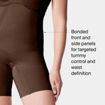 SPANX SPANXsculpt Oncore High-Waisted Mid-Thigh Short - Powerful Sculpting Shapwear for Women - Level 4 Compression - Core Control - Chestnut Brown - Medium - Standard