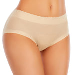 DERCA Butt Lifter Panties Padded Underwear for Women Seamless Booty Pads Hip Enhancer Butt Lifting panty (#A0 Beige,Small)