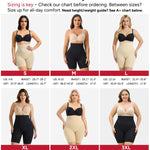 Nebility Shapewear Tummy Control Shorts for Women Butt Lifting Underwear High Waisted Body Shaper Thigh Slimming Panties Black