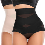 Werena Women Tummy Control Shapewear Panties Shaping Underwear High Waist Body Shaper