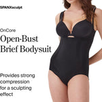 SPANX SPANXsculpt OnCore Open-Bust Brief Bodysuit - Sculpting Body Shaper for Women - Level 4 Compression