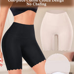 iesunny Slip Shorts for Under Dresses Seamless High Waisted Boyshorts Underwear Ladies Comfy Ladies Anti Chafing Panties