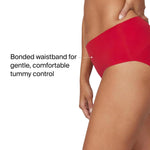 SPANX SPANXsmooth Undie-tectable Brief - Comfortable Core Control - Invisible Shapewear Underwear - No Visible Panty Lines - Red Pop - Medium