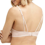 Maidenform Womens Barely There Underwire Bra, Flex Wire No-Show T-Shirt Convertible Straps Demi Bra, Sandshell, 34D US