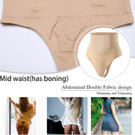 Werena Tummy Control Thong Shapewear for Women Seamless Shaping Novelty Thong Panties Body Shaper Underwear