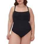 Maidenform Women's Seamless Shapewear, Tummy Control Thong Bodysuit, Firm Control Thong Body Shaper