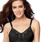 Bali womens Flower Underwire #0201 Bra, Midnight, 38C US