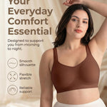 SHAPERMINT Wireless Bras for Women No Underwire – Small to Plus Size Bralettes with Support and Natural Lift