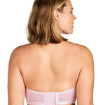 HSIA Strapless Bras for Women, Bella Convertible Minimizer Bra for Large Bust Unlined Underwire Balconette Bras Pale Pink 34C