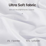 MANCYFIT Half Slip for Women Under Dresses Full Length Long Under Skirt with Lace 36" White Small